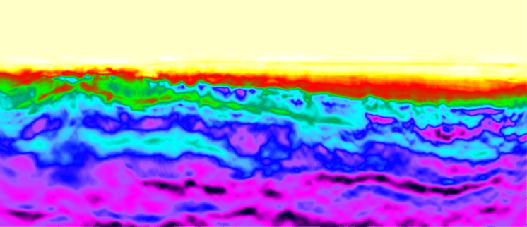 40Hz acoustic FWI Vp in-lines in the sub-salt strike direction, S-Cube Wintershall Dea Seismic Imaging